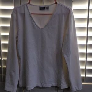 Chicos long sleeve, Touch of cool V-neck